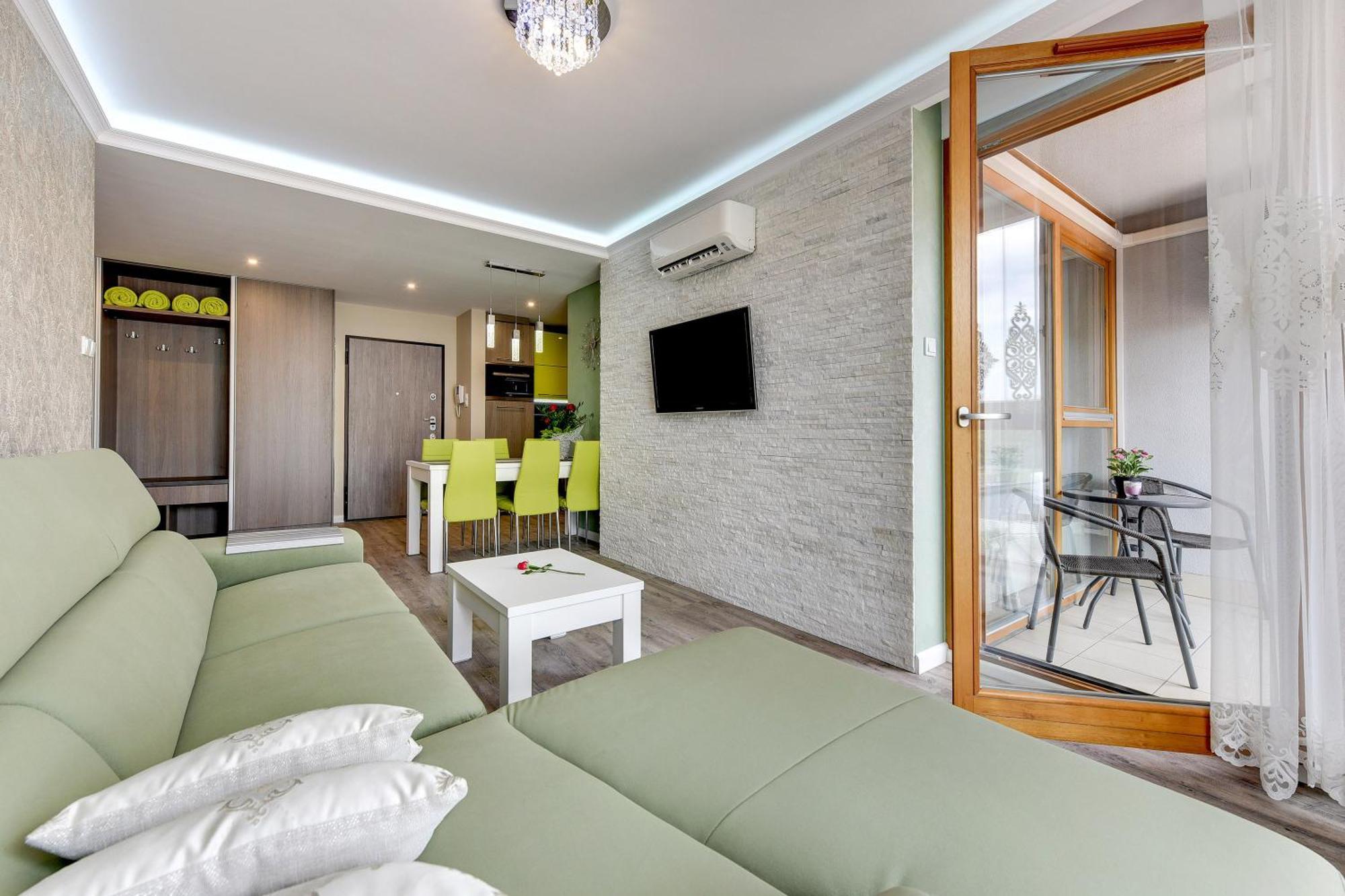 Blue Mandarin Island Apartment Гданск Стая снимка