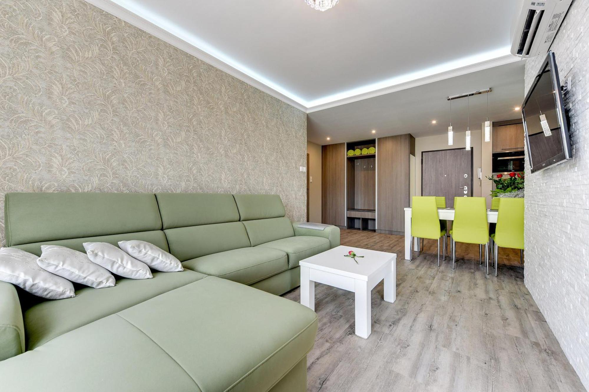 Blue Mandarin Island Apartment Гданск Стая снимка